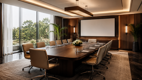 Sala konferencyjna w hotelu premium