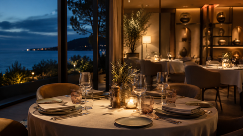 Kolacja w restauracji hotelowej